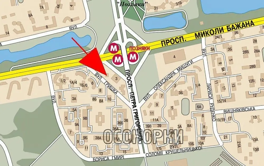 Apartment In 2 Min From Poznyaky Metro Station Kyiv